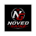 Sticker — Noved Gainz Gym Logo Kiss-Cut Sticker (Fitness/Workout)