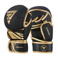 NNEOBA Half Finger Boxing Gloves – PU Leather MMA Training Gloves for Martial Arts